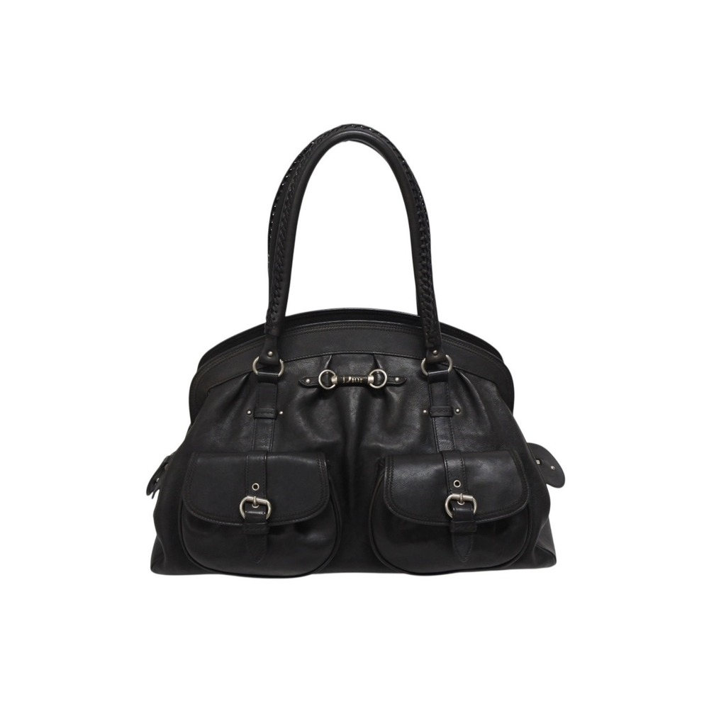 Christian Dior My Handbag Black Leather
